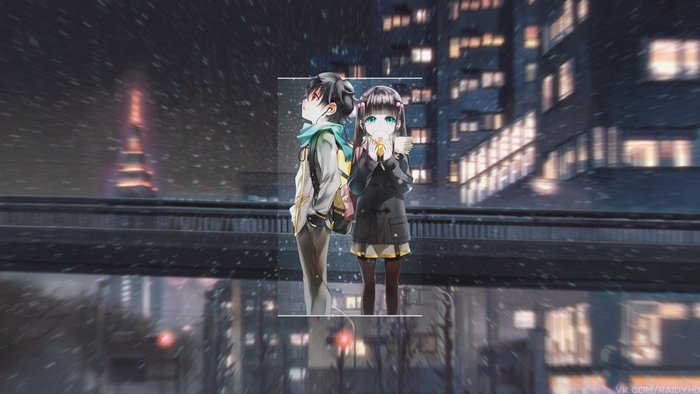Benio Adashino and Rokuro Enmadou from Twin Star Exorcists 4K