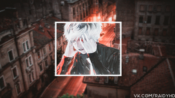 Ken Kaneki from Tokyo Ghoul