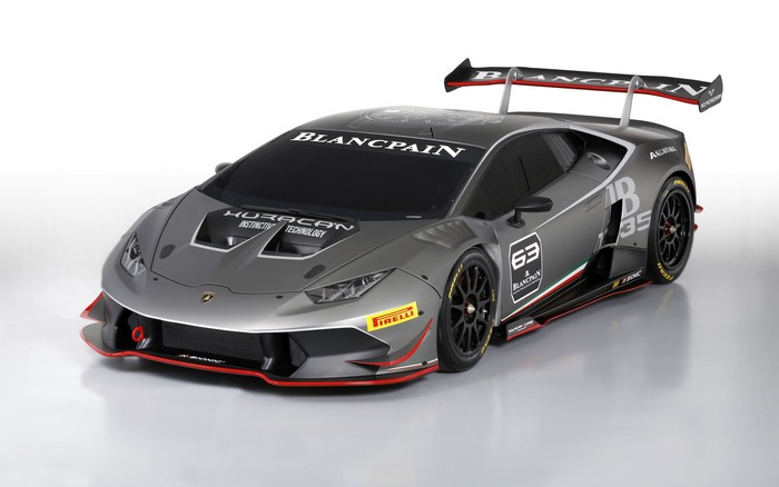 Lamborghini Huracán LP 620-2 Super Trofeo race car