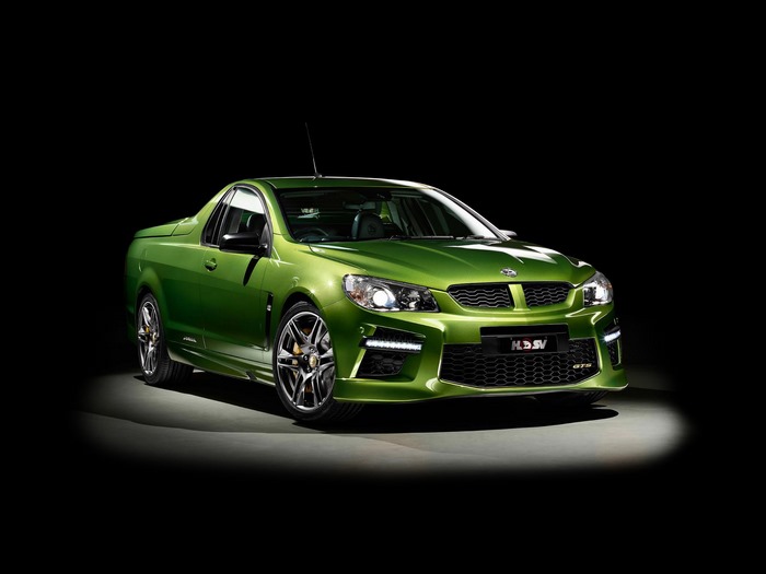 Green Holden HSV GTS Maloo Ute