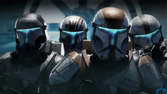 Clone Troopers from Star Wars: The Bad Batch