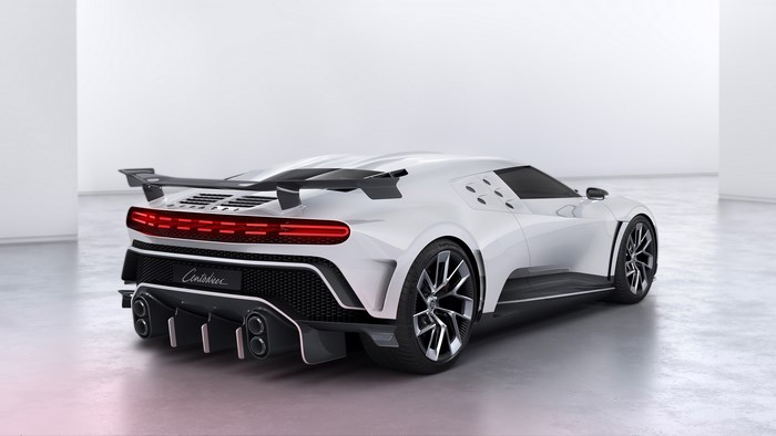 White 2020 Bugatti Centodieci Hypercar