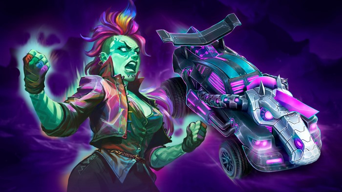 Heavy Metal Machines Character and Vehicle