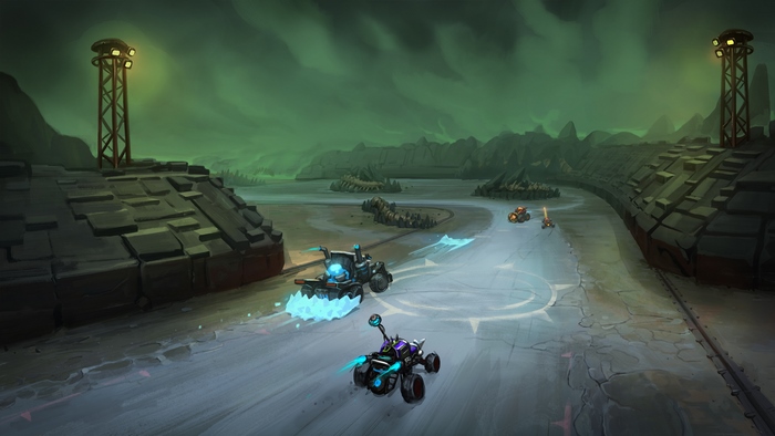 Heavy Metal Machines racing game