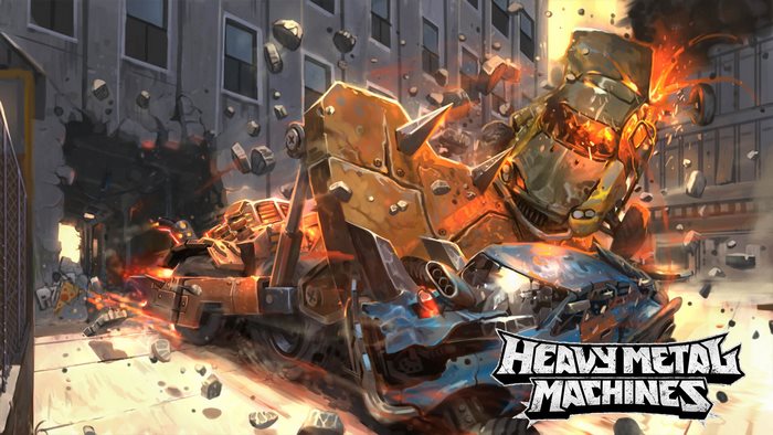 Heavy Metal Machines game art
