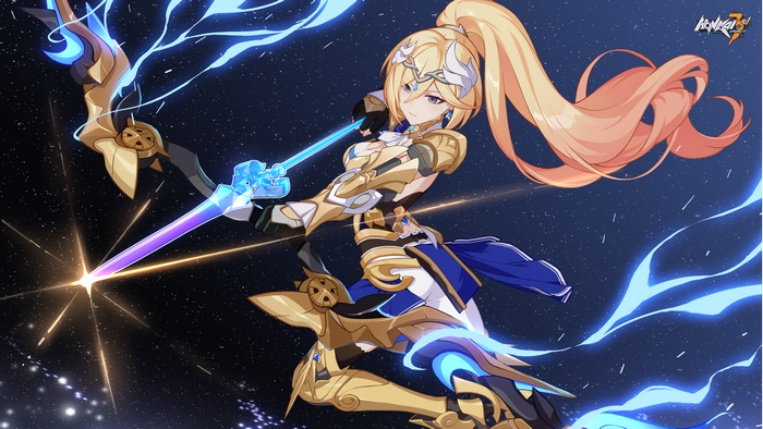 Fallen Rosemary from Honkai Impact 3rd