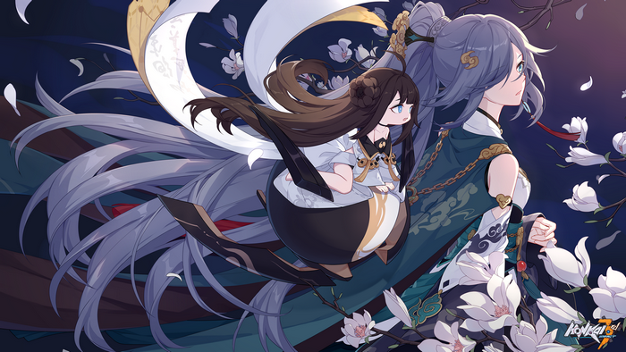 Fu Hua and child from Honkai Impact 3rd