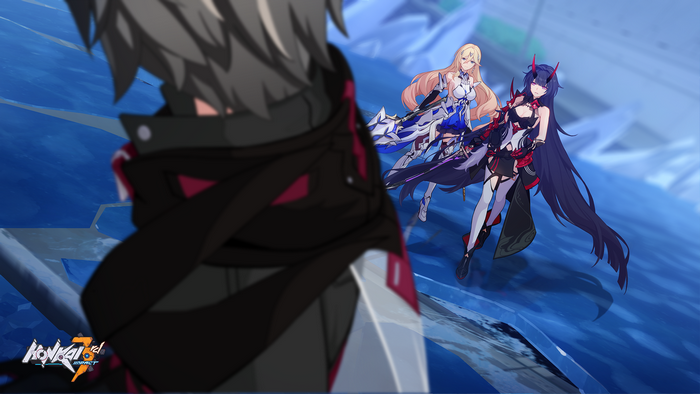 Two women from Honkai Impact 3rd