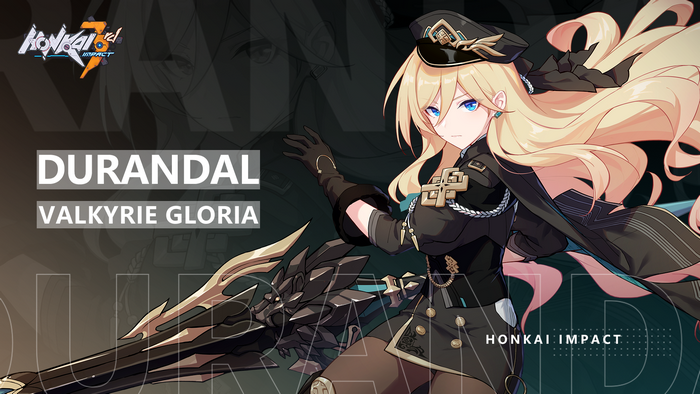 Durandal Valkyrie Gloria from Honkai Impact 3rd