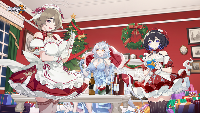 Honkai Impact 3rd Christmas Maidens