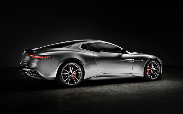 Fisker Thunderbolt (2015) silver sports car
