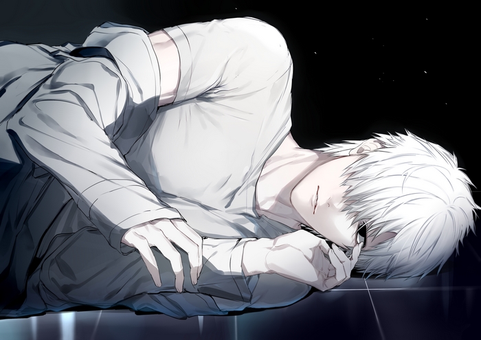 U-1146 from Cells At Work! lying down