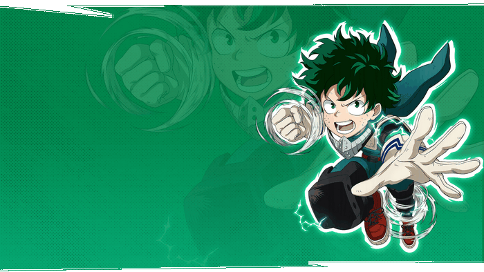 Izuku Midoriya from My Hero Academia