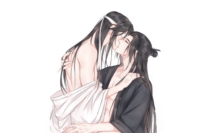 Mo Dao Zu Shi: Xiao Xingchen and Song Lan embrace