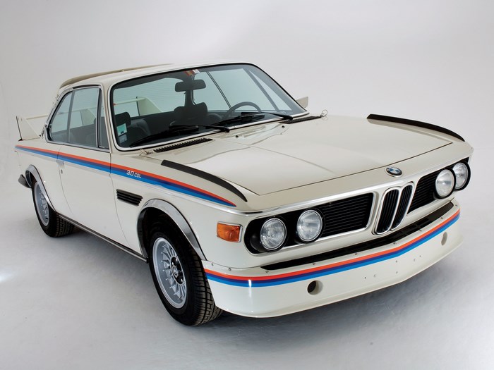 1973 BMW 3.0 CSL E9 White Coupe