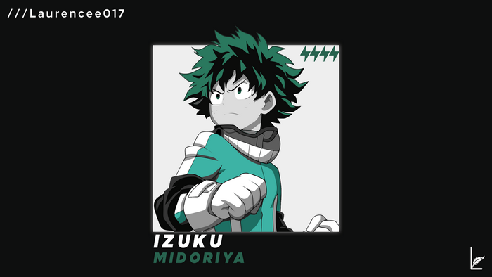 Izuku Midoriya from My Hero Academia