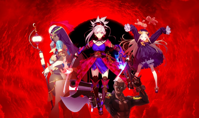 Abigail Williams and other characters from Fate/Grand Order