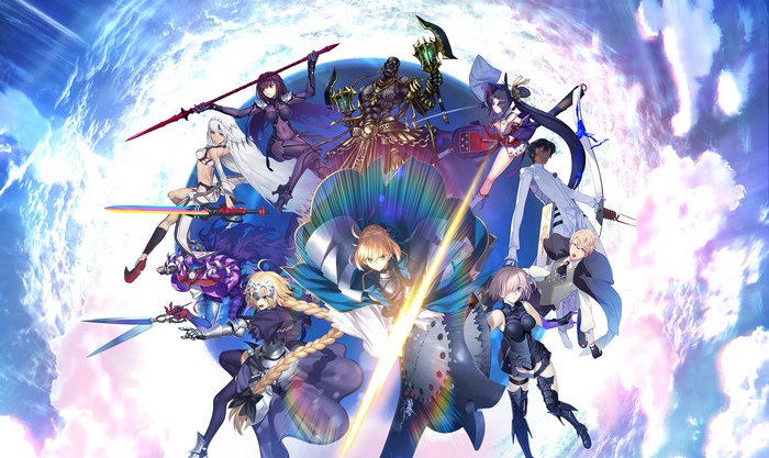 Servants from Fate/Grand Order