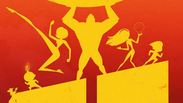 The Incredibles Family Ready for Action