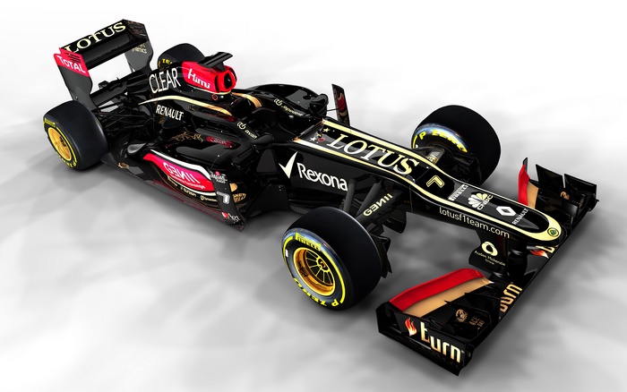 Lotus Renault E21 Formula 1 car
