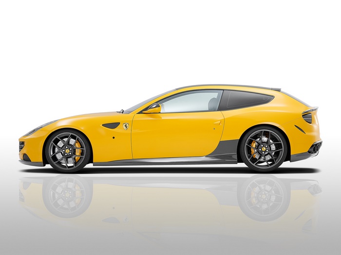 Novitec Rosso Ferrari FF Yellow Car