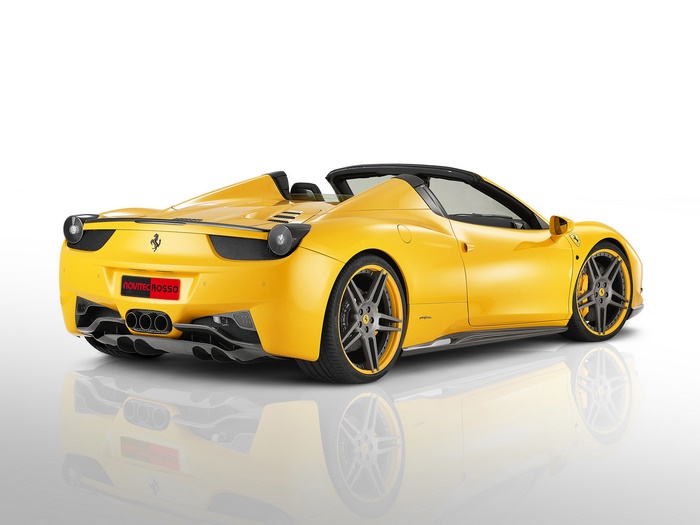 Novitec Rosso Ferrari 458 Spider Convertible