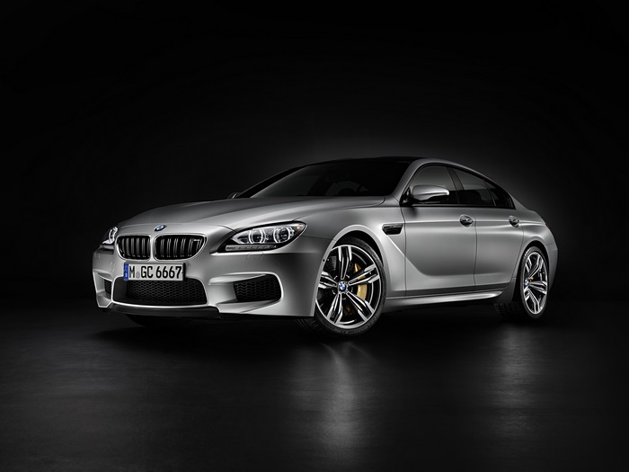 2014 BMW M6 Gran Coupe Silver Luxury Car