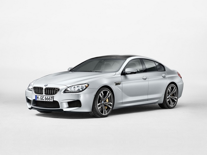 2014 BMW M6 Gran Coupe Silver Sedan