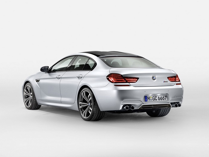 2014 BMW M6 Gran Coupe Silver Sedan