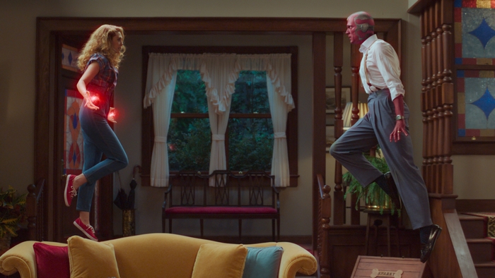 Scarlet Witch and Vision from WandaVision