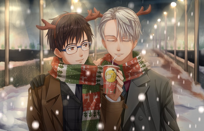 Yuri on Ice Victor Nikiforov and Yuuri Katsuki