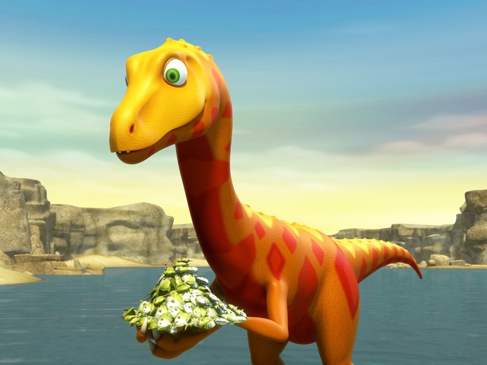 Buddy the Dinosaur from Dinosaur Train