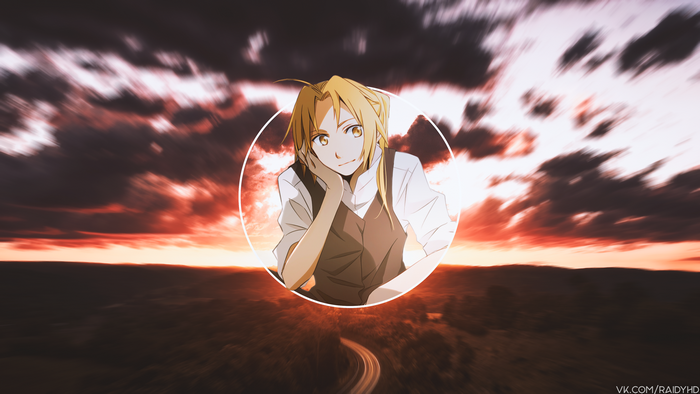 Edward Elric from FullMetal Alchemist 4K