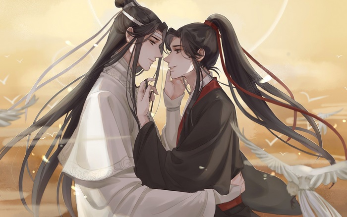 Wei Wuxian and Lan Wangji from Mo Dao Zu Shi