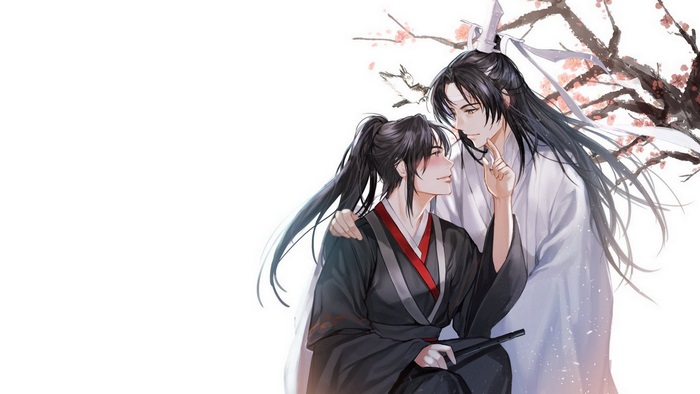 Wei Wuxian and Lan Wangji from Mo Dao Zu Shi