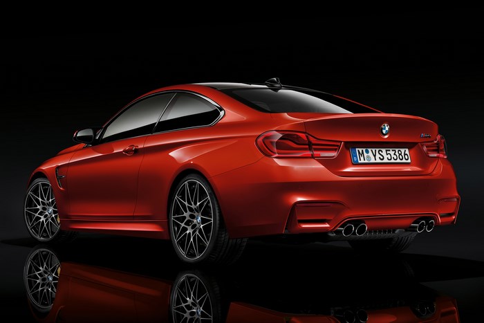 Red 2018 BMW M4 Coupe