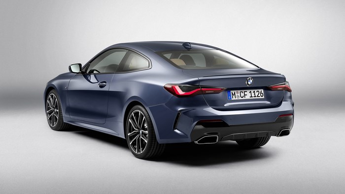 2021 BMW 4 Series Blue Coupe