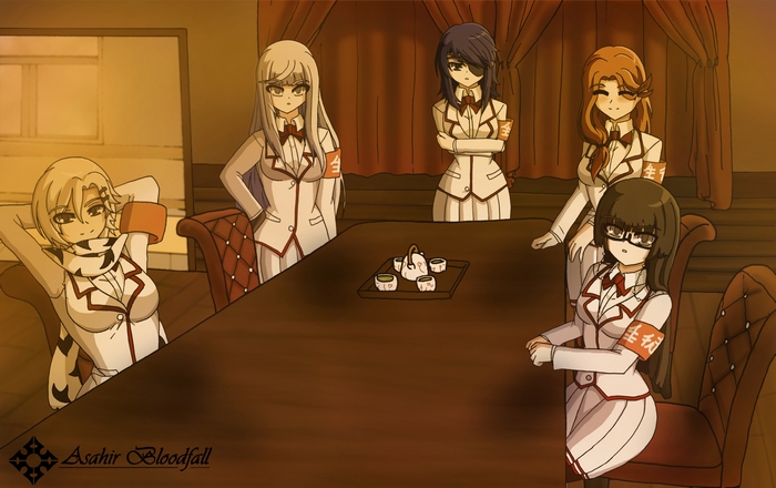 Aoi Ryugoku and Friends in Elegant Gathering