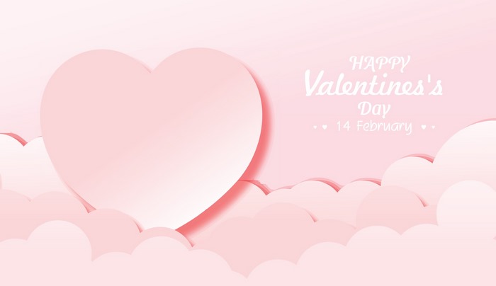Happy Valentines Day 14 February Heart