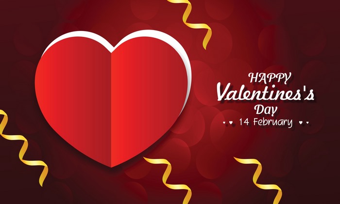 Happy Valentine's Day 14 February Heart