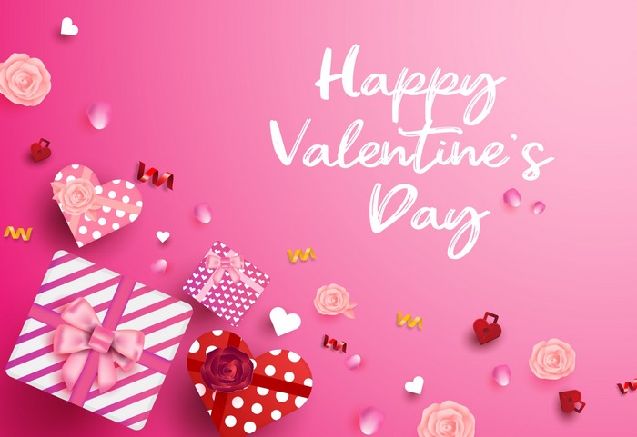 Happy Valentine's Day Gifts and Roses