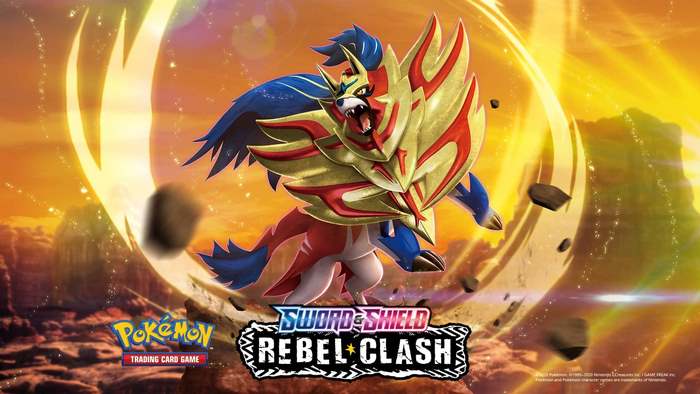 Zacian from Pokemon Sword and Shield Rebel Clash