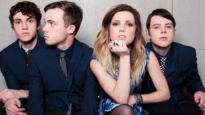 Echosmith band members posing