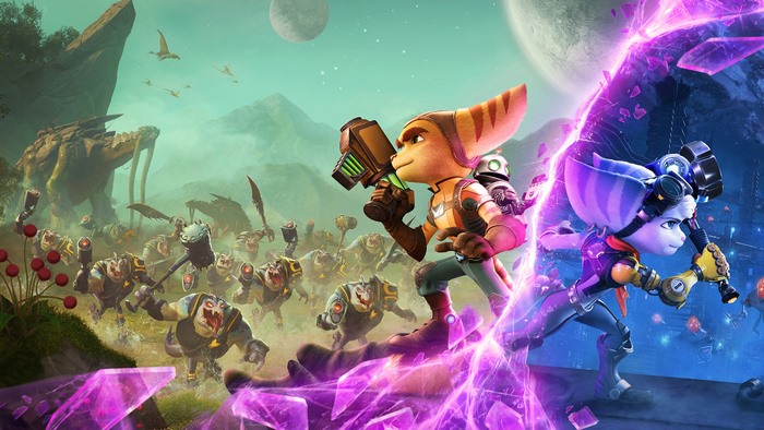 Rivet and Ratchet from Ratchet & Clank 4K