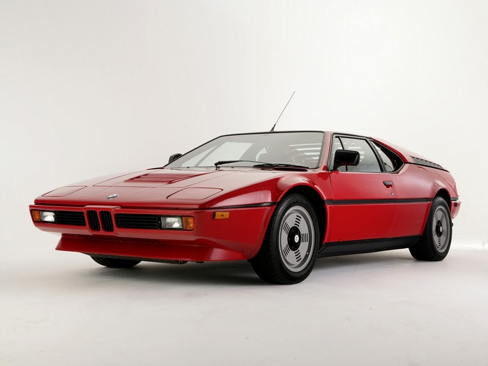 Red 1979 BMW M1 Coupe