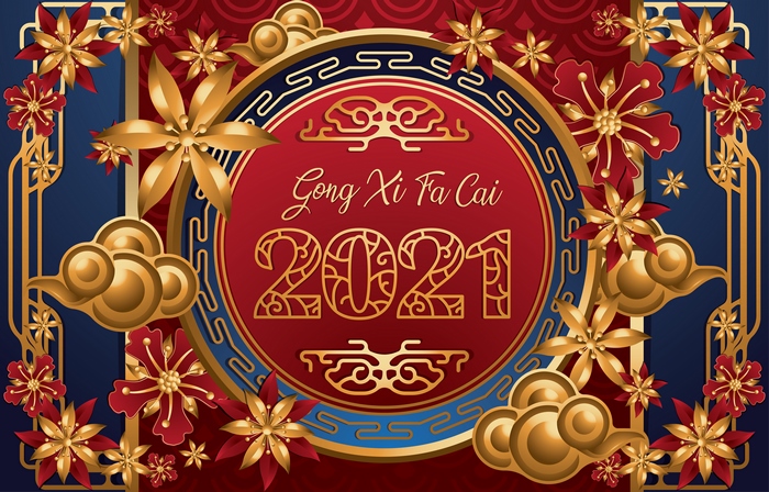 Chinese New Year 2021 Gong Xi Fa Cai