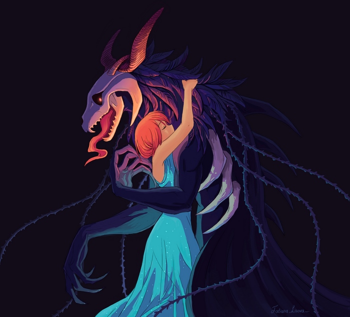Chise Hatori and Elias Ainsworth