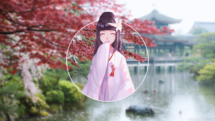 Hinata Hyuga from Naruto 4K