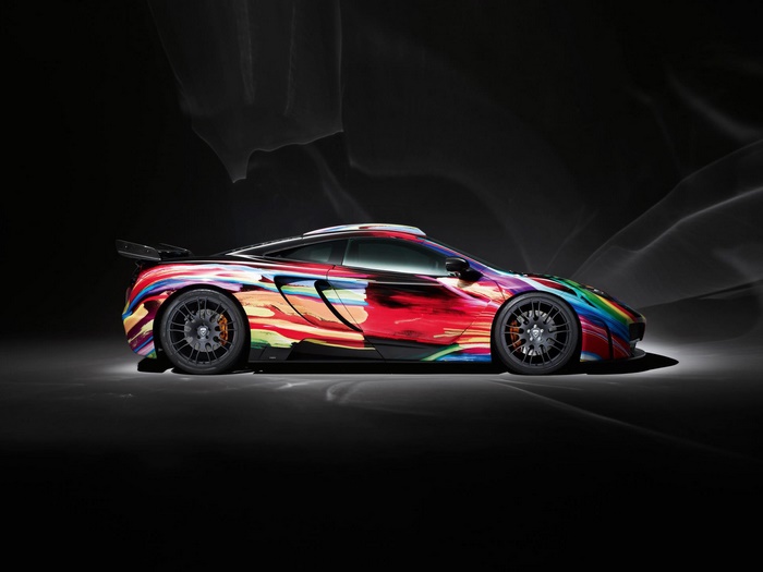 Hamann memoR Sport Car with Abstract Paint Splatter Livery