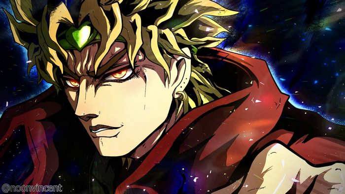 Dio Brando from JoJo's Bizarre Adventure